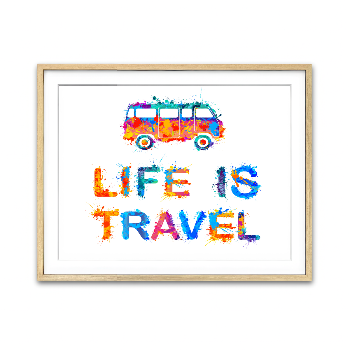 Framed Print 4x3 Natural