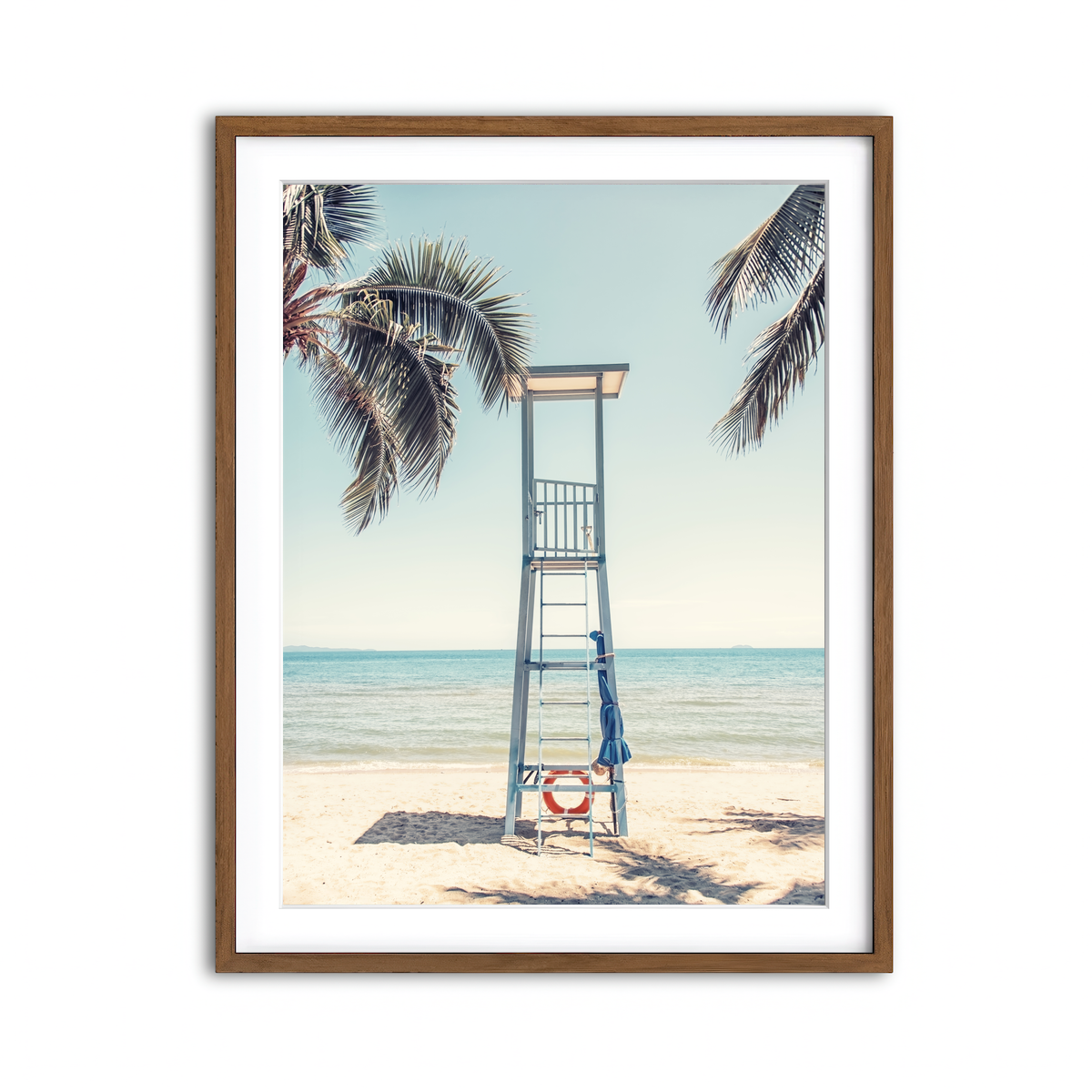 Framed Print 3x4 Walnut