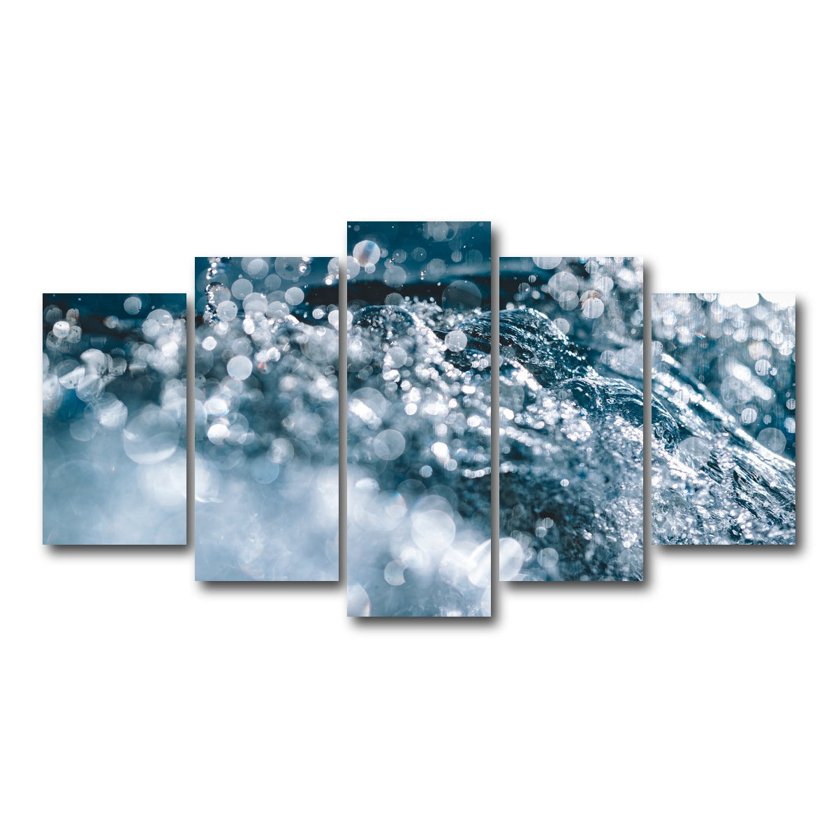 AUTO-MOCKUP WHITE | Light Drops | 5 Piece | Gallery Wrap Canvas | group=5_normal