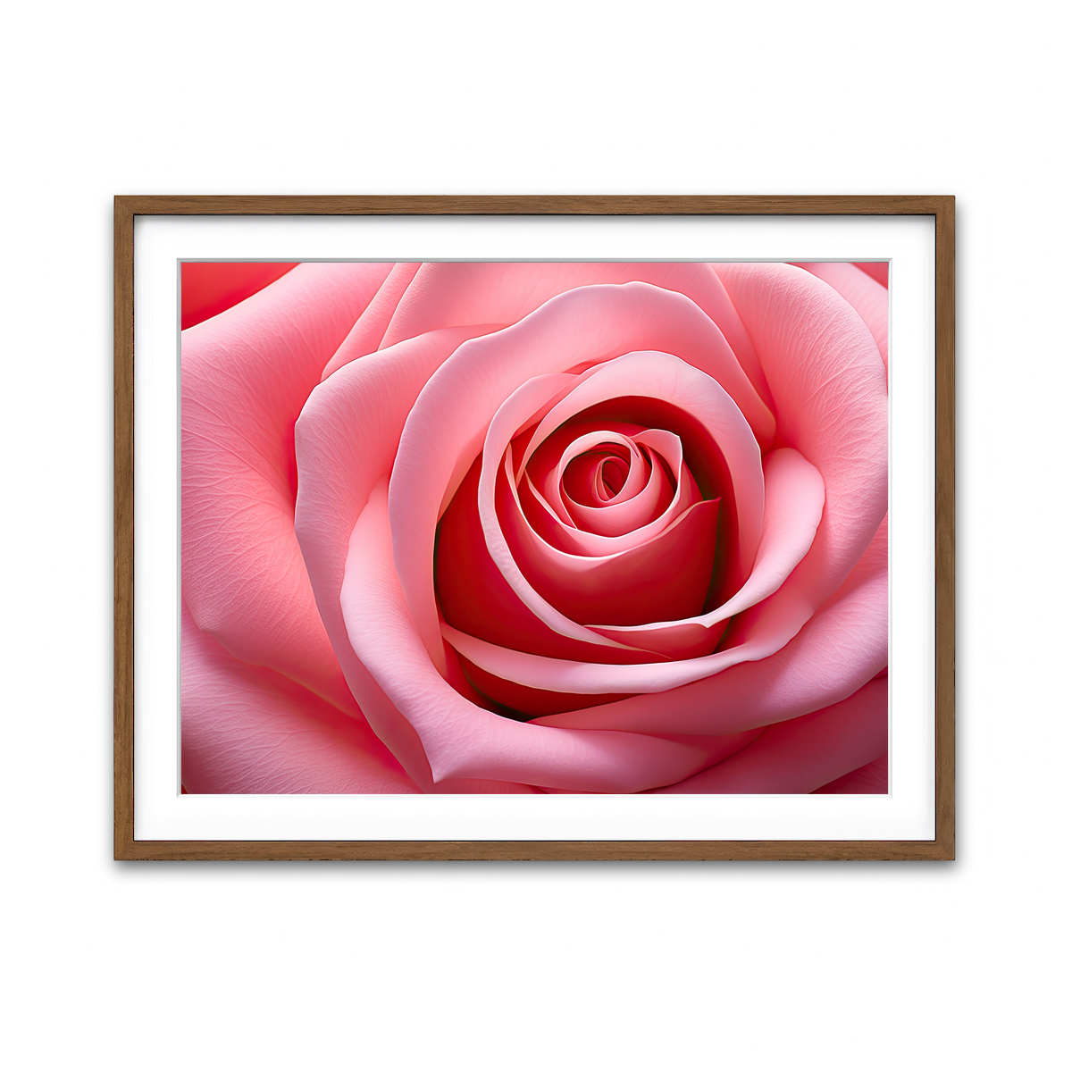 Framed Print 4x3 Walnut