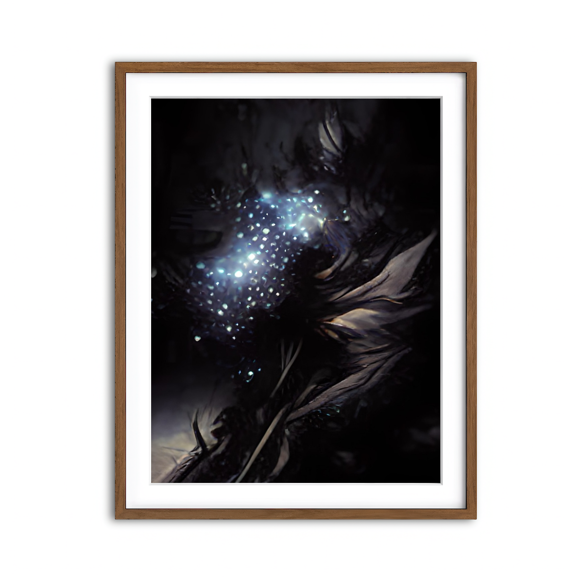 Framed Print 3x4 Walnut