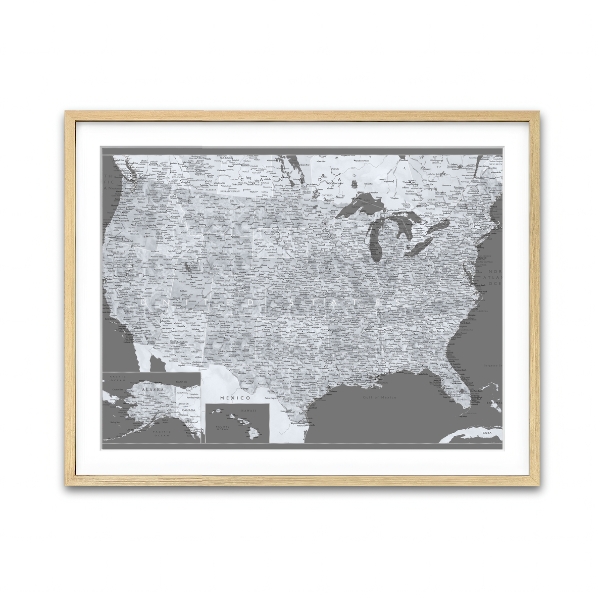 Framed Print 4x3 Natural