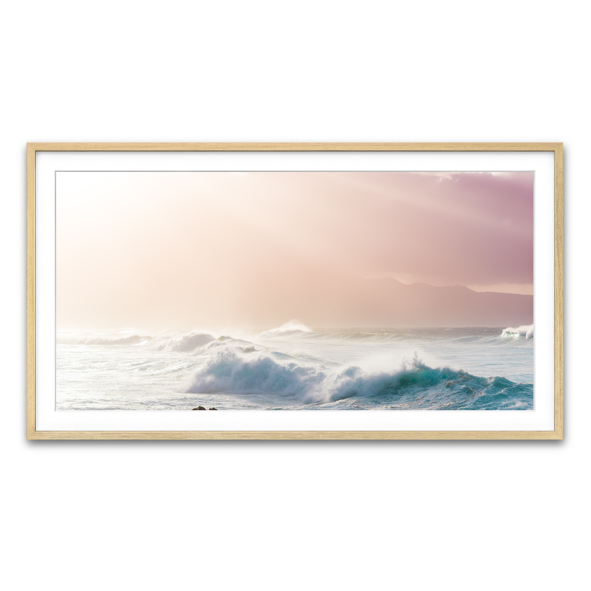 Framed Print 2x1 Natural