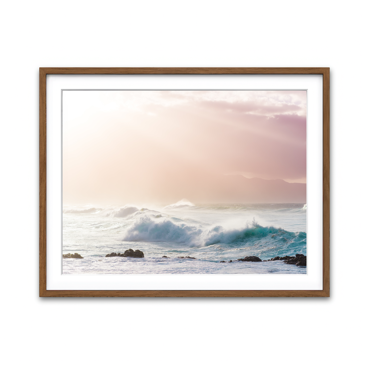 Framed Print 4x3 Walnut
