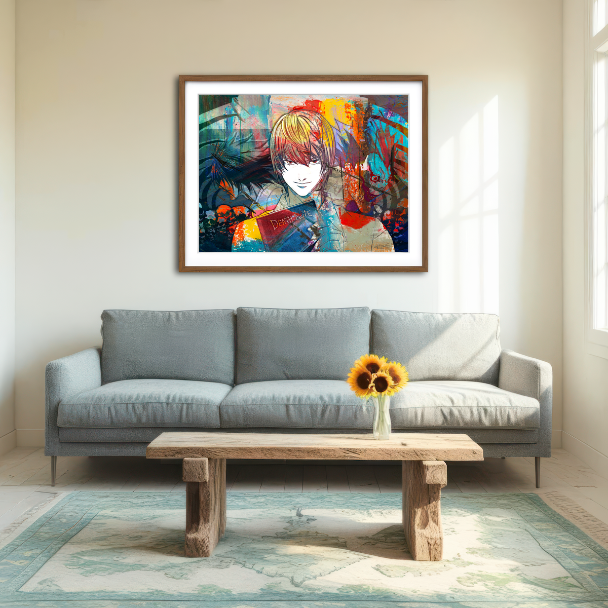 AUTO-MOCKUP ROOM | Light Wall Art