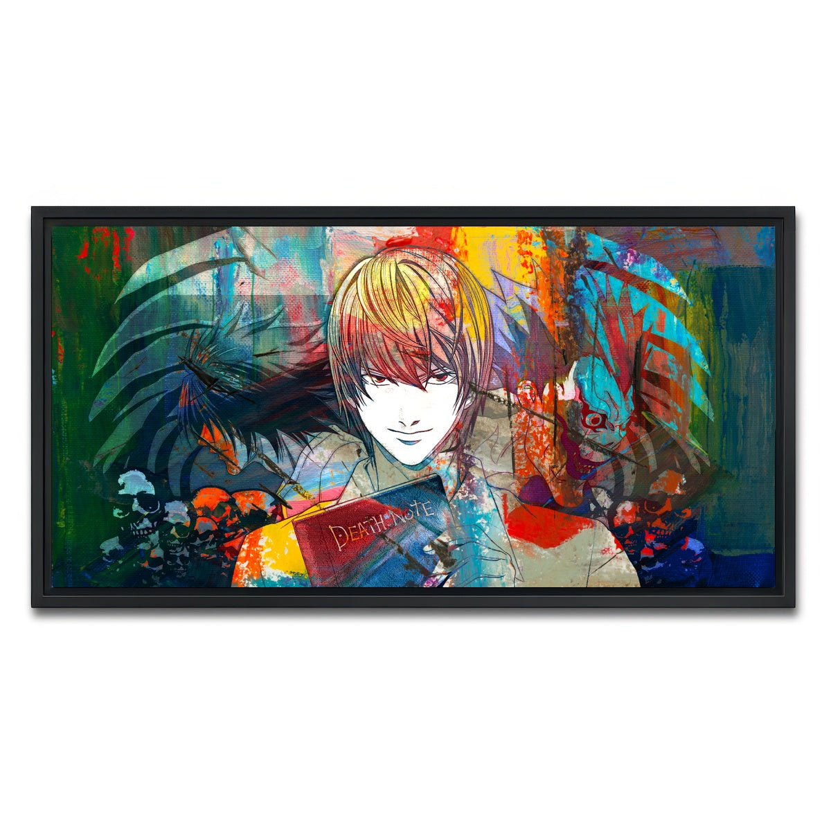 AUTO-MOCKUP WHITE | Light | 1 Piece | Black Framed Canvas | group=2x1