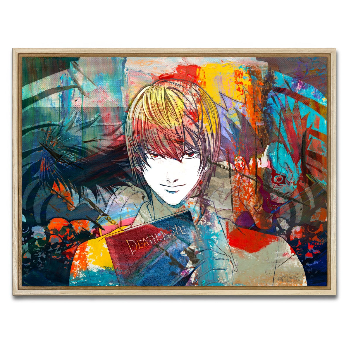 AUTO-MOCKUP WHITE | Light | 1 Piece | Natural Framed Canvas | group=4x3