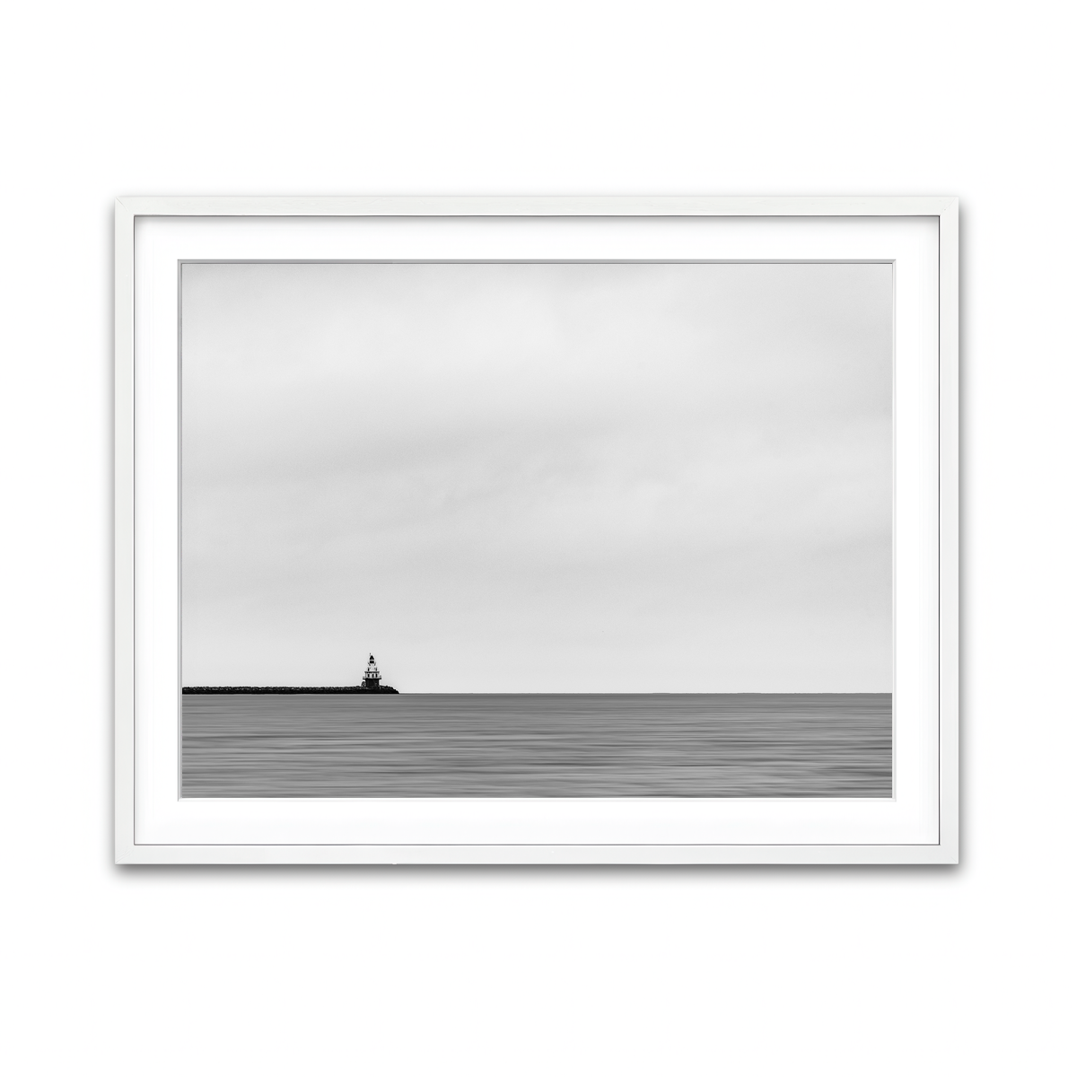 Framed Print 4x3 White
