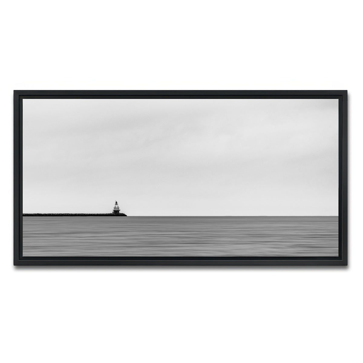 AUTO-MOCKUP WHITE | Lighthouse | 1 Piece | Black Framed Canvas | group=2x1