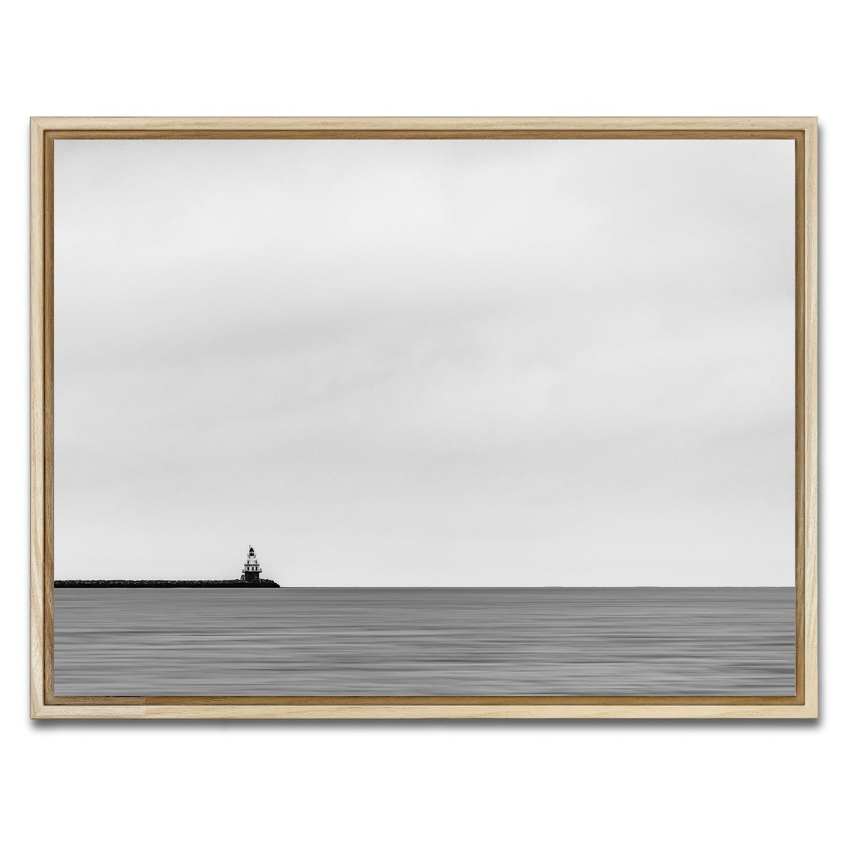AUTO-MOCKUP WHITE | Lighthouse | 1 Piece | Natural Framed Canvas | group=4x3