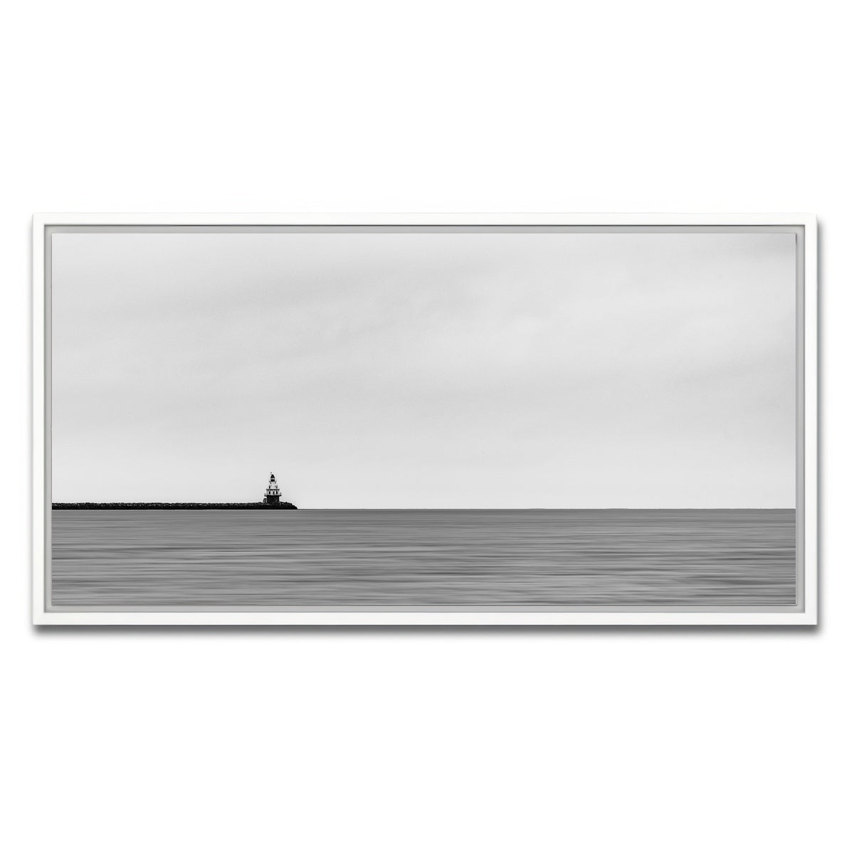 AUTO-MOCKUP WHITE | Lighthouse | 1 Piece | White Framed Canvas | group=2x1