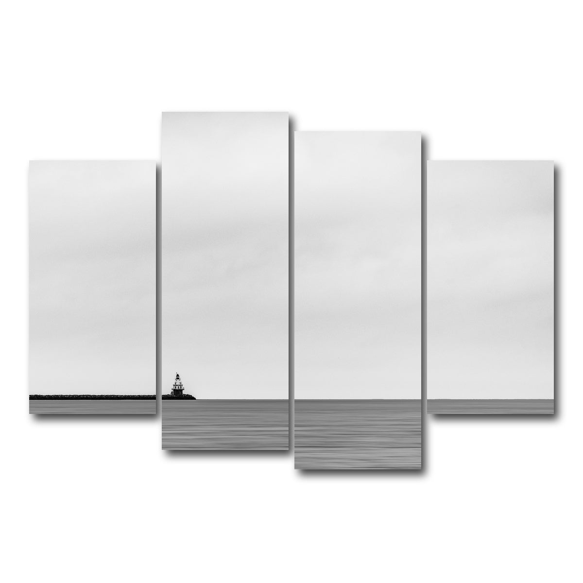 AUTO-MOCKUP WHITE | Lighthouse | 4 Piece | Gallery Wrap Canvas | group=4_short