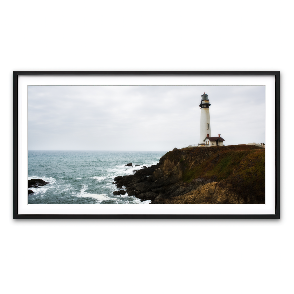 Framed Print 2x1 Black