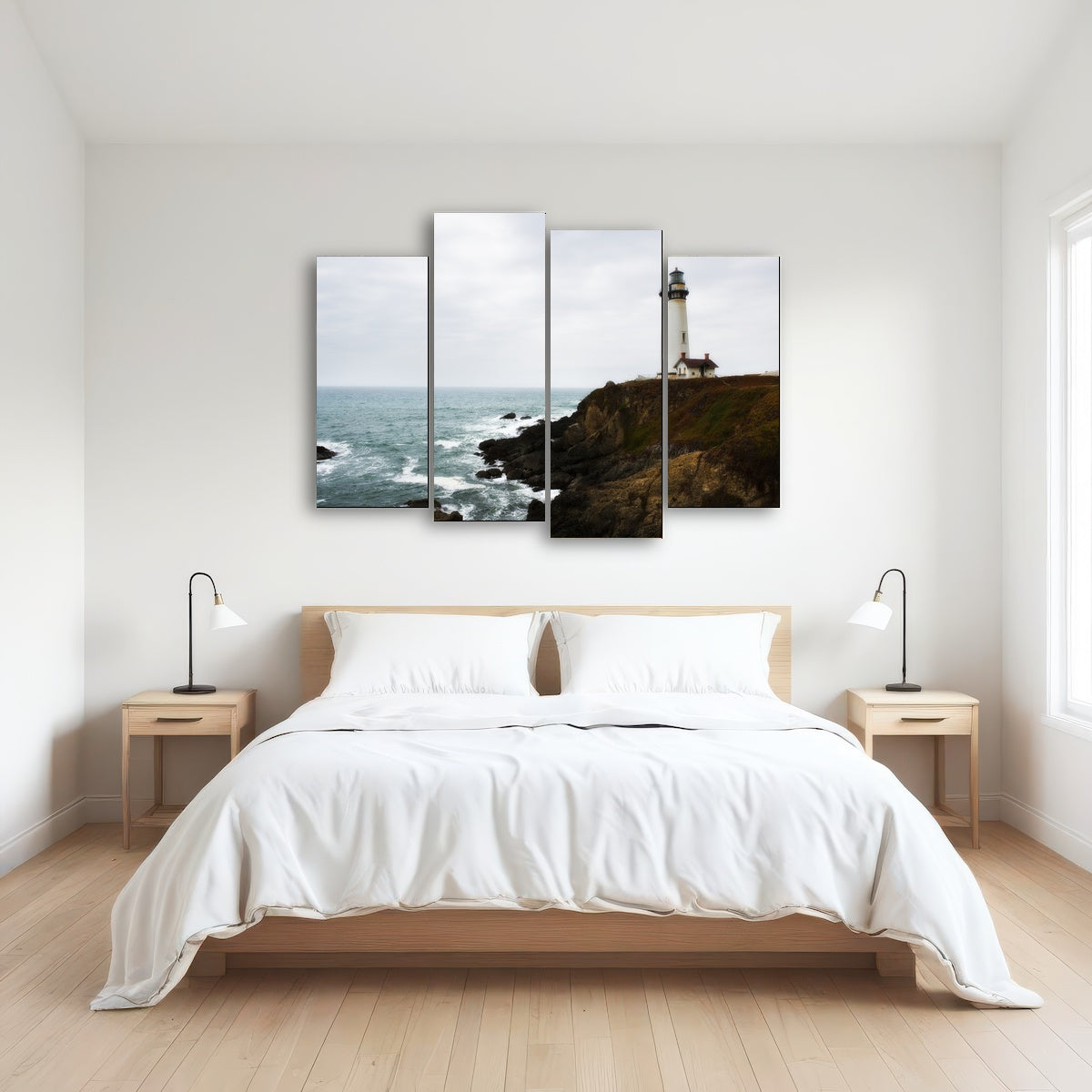 AUTO-MOCKUP ROOM | Lighthouse along highway