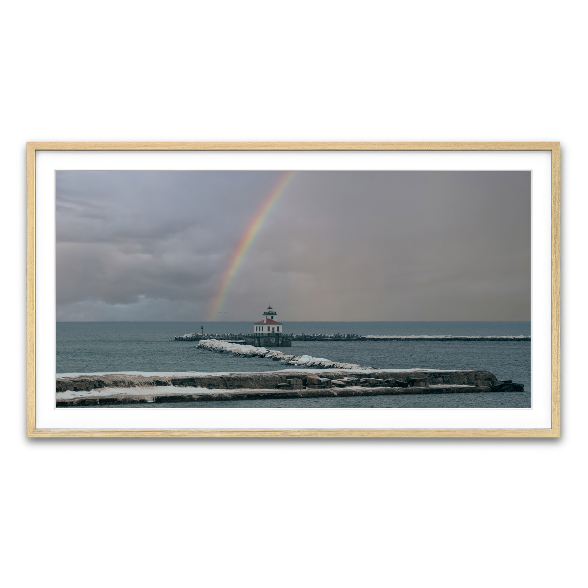 Framed Print 2x1 Natural
