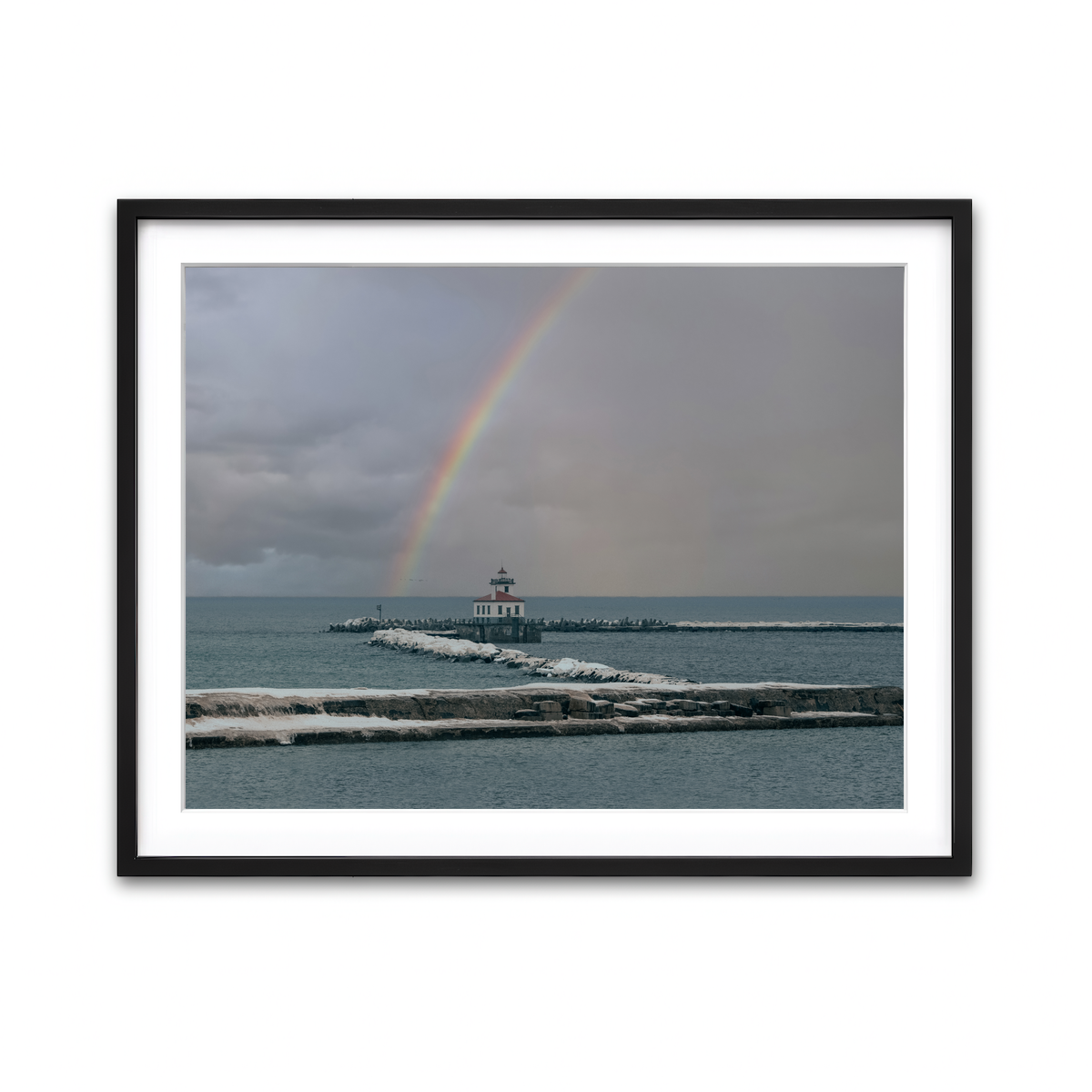 Framed Print 4x3 Black