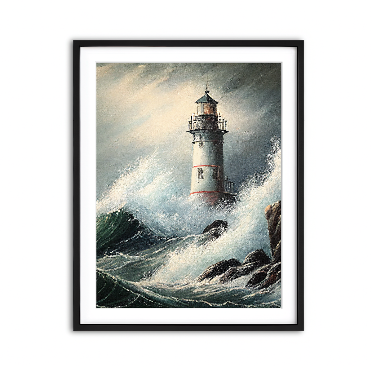 Framed Print 3x4 Black