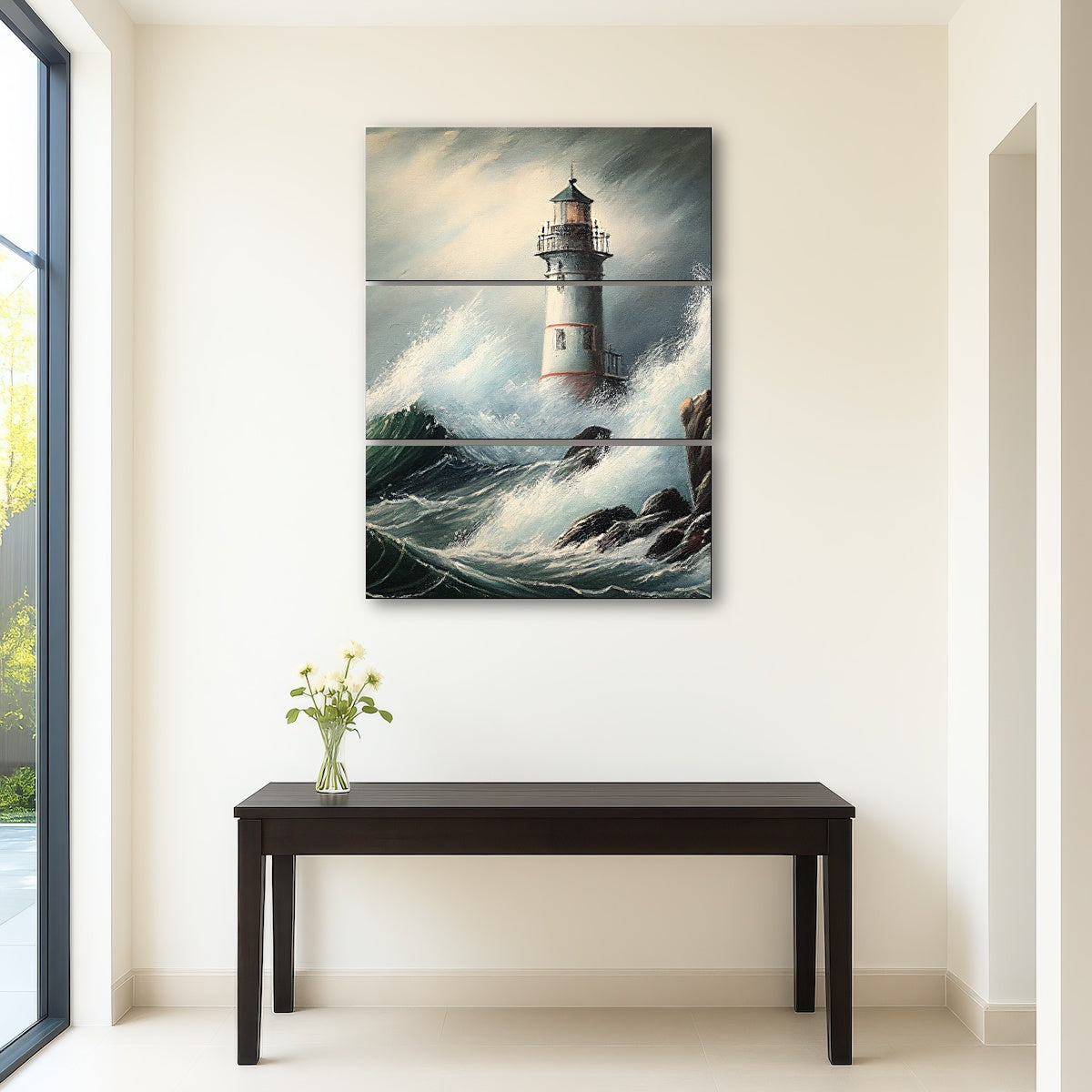 AUTO-MOCKUP ROOM | Lighthouse of the Stormy Coast