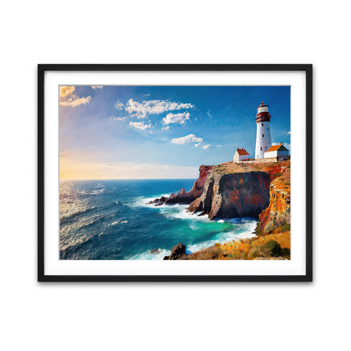 Framed Print 4x3 Black