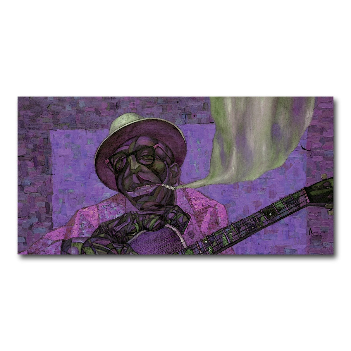 AUTO-MOCKUP WHITE | Lightnin` Hopkins | 1 Piece | Gallery Wrap Canvas | group=2x1