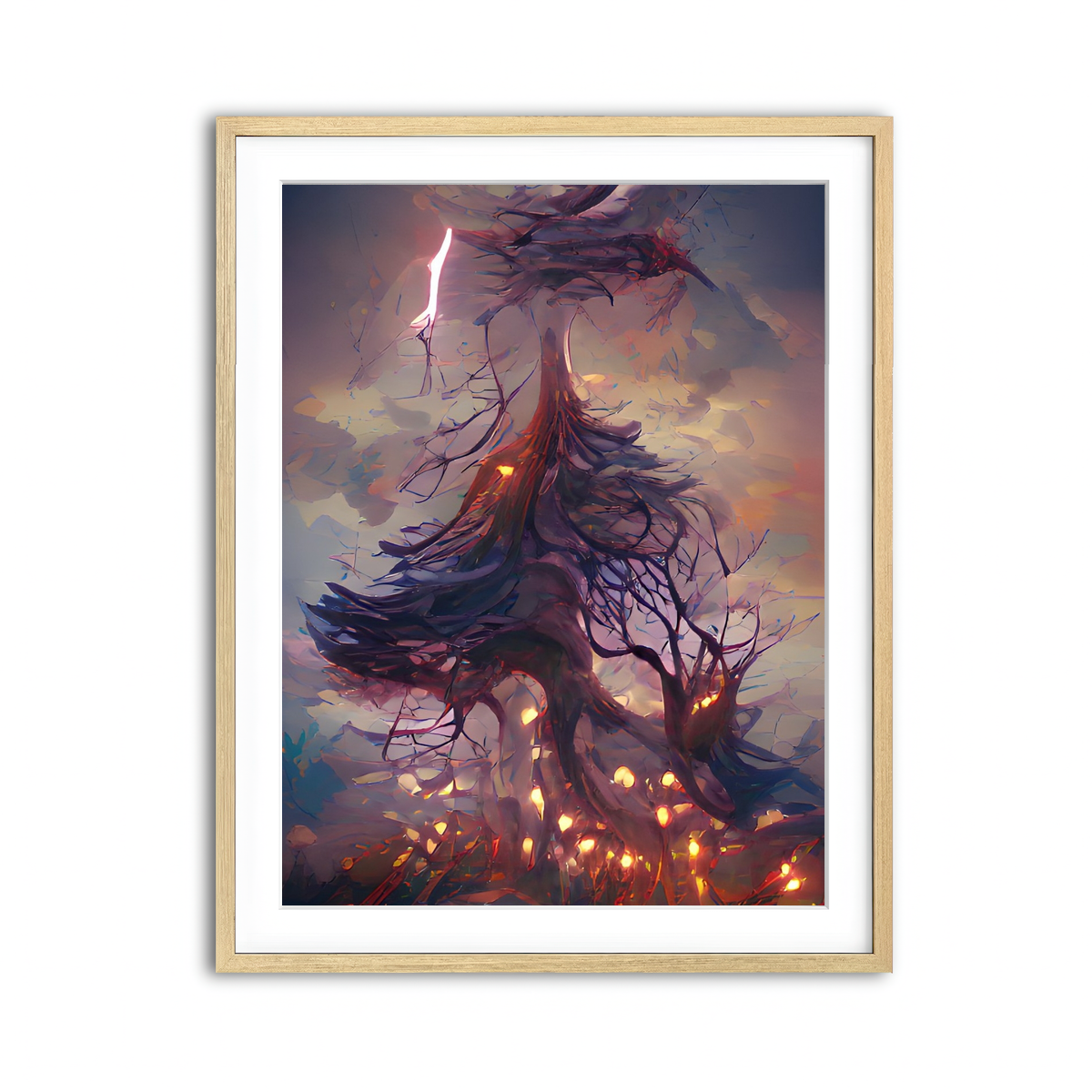 Framed Print 3x4 Natural