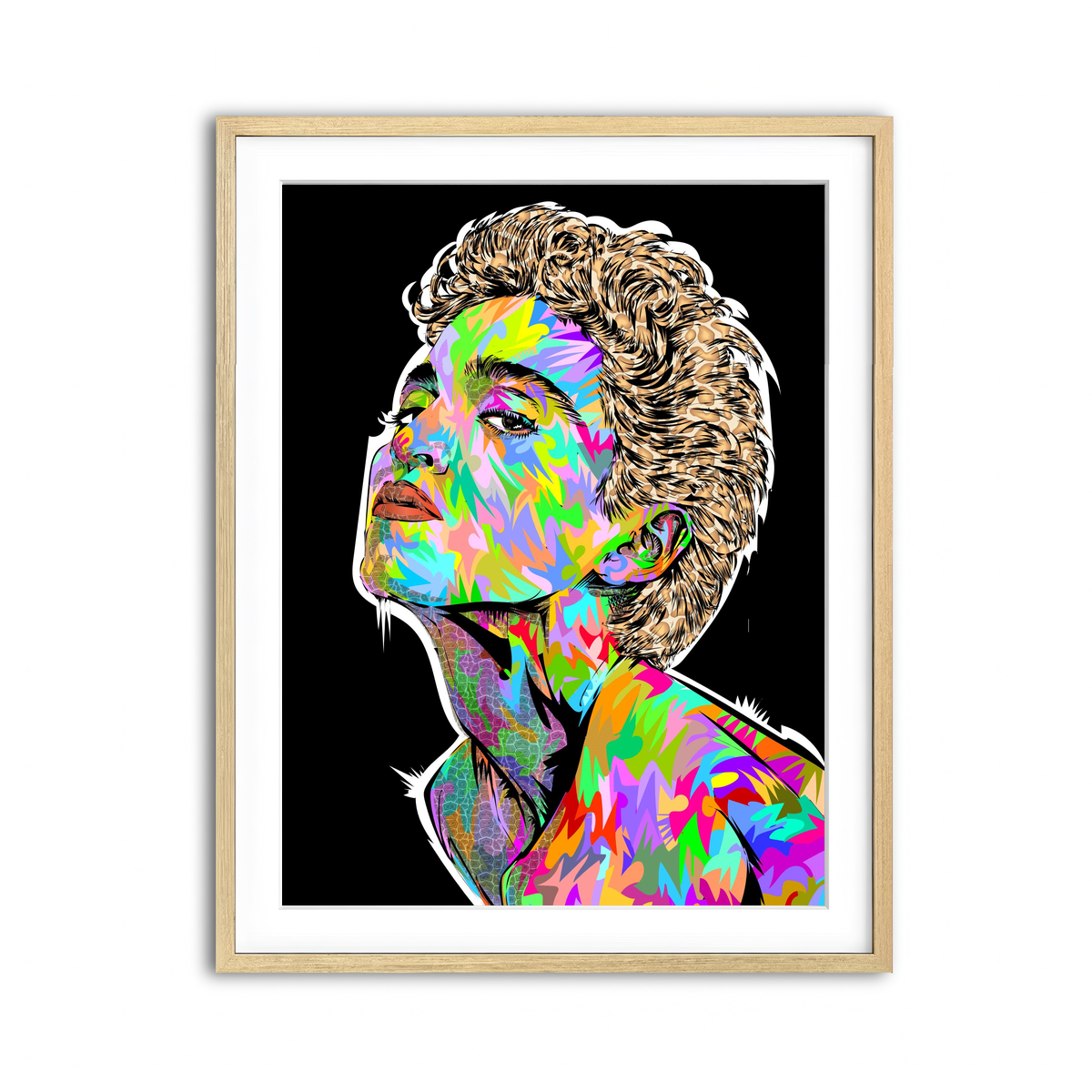 Framed Print 3x4 Natural