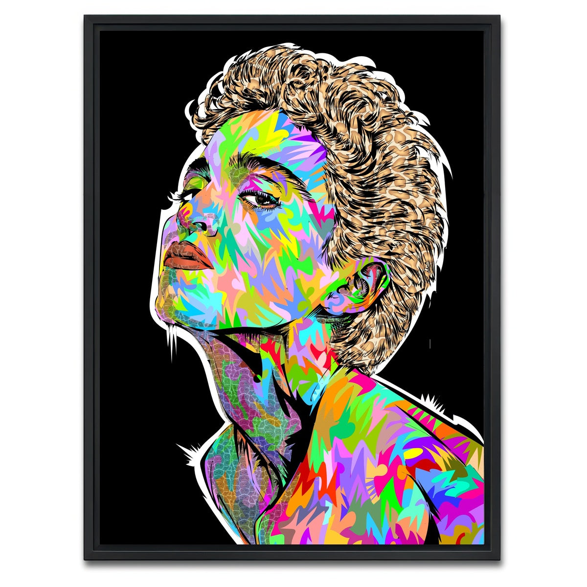 AUTO-MOCKUP WHITE | Like A Virgin | 1 Piece | Black Framed Canvas | group=3x4