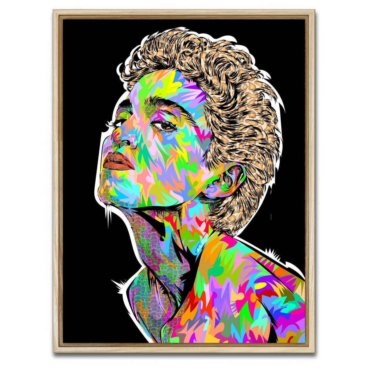 AUTO-MOCKUP WHITE | Like A Virgin | 1 Piece | Natural Framed Canvas | group=3x4