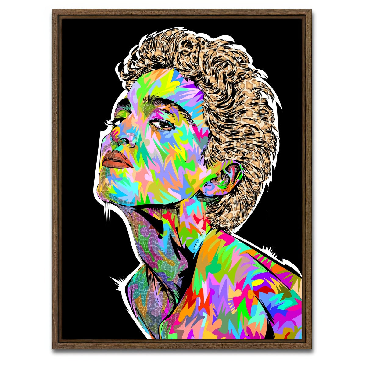 AUTO-MOCKUP WHITE | Like A Virgin | 1 Piece | Walnut Framed Canvas | group=3x4