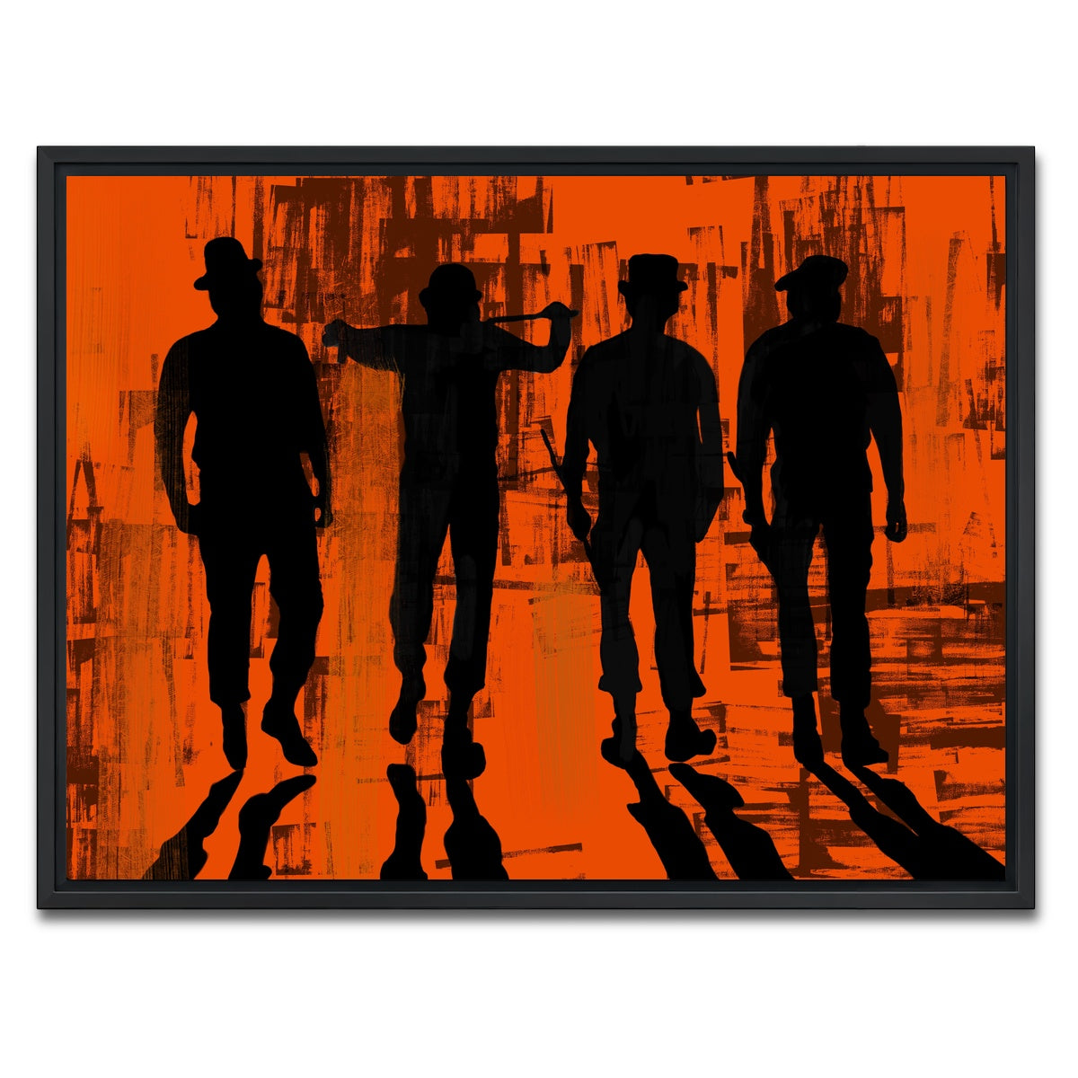 AUTO-MOCKUP WHITE | Like Clockwork | 1 Piece | Black Framed Canvas | group=4x3