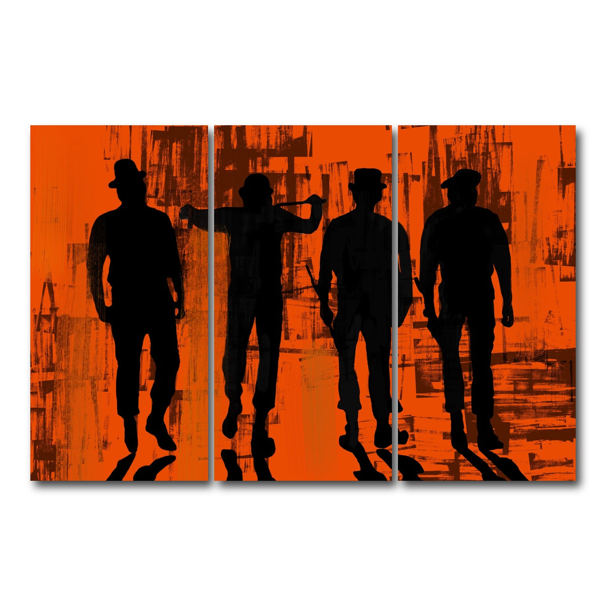 AUTO-MOCKUP WHITE | Like Clockwork | 3 Piece | Gallery Wrap Canvas | group=12x24