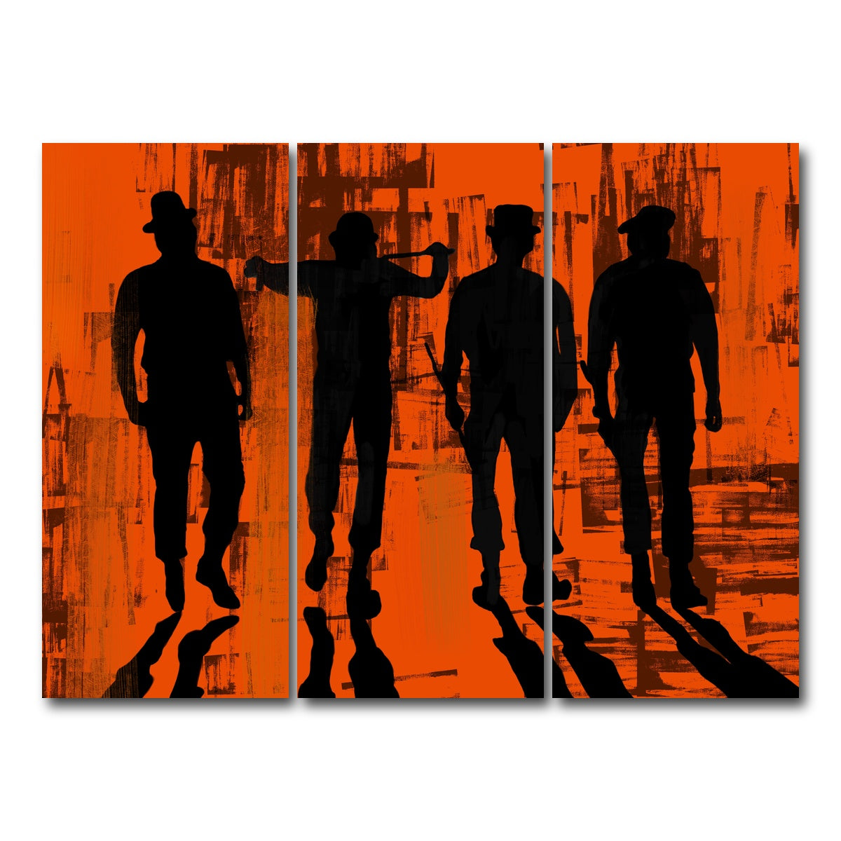 AUTO-MOCKUP WHITE | Like Clockwork | 3 Piece | Gallery Wrap Canvas | group=8x18