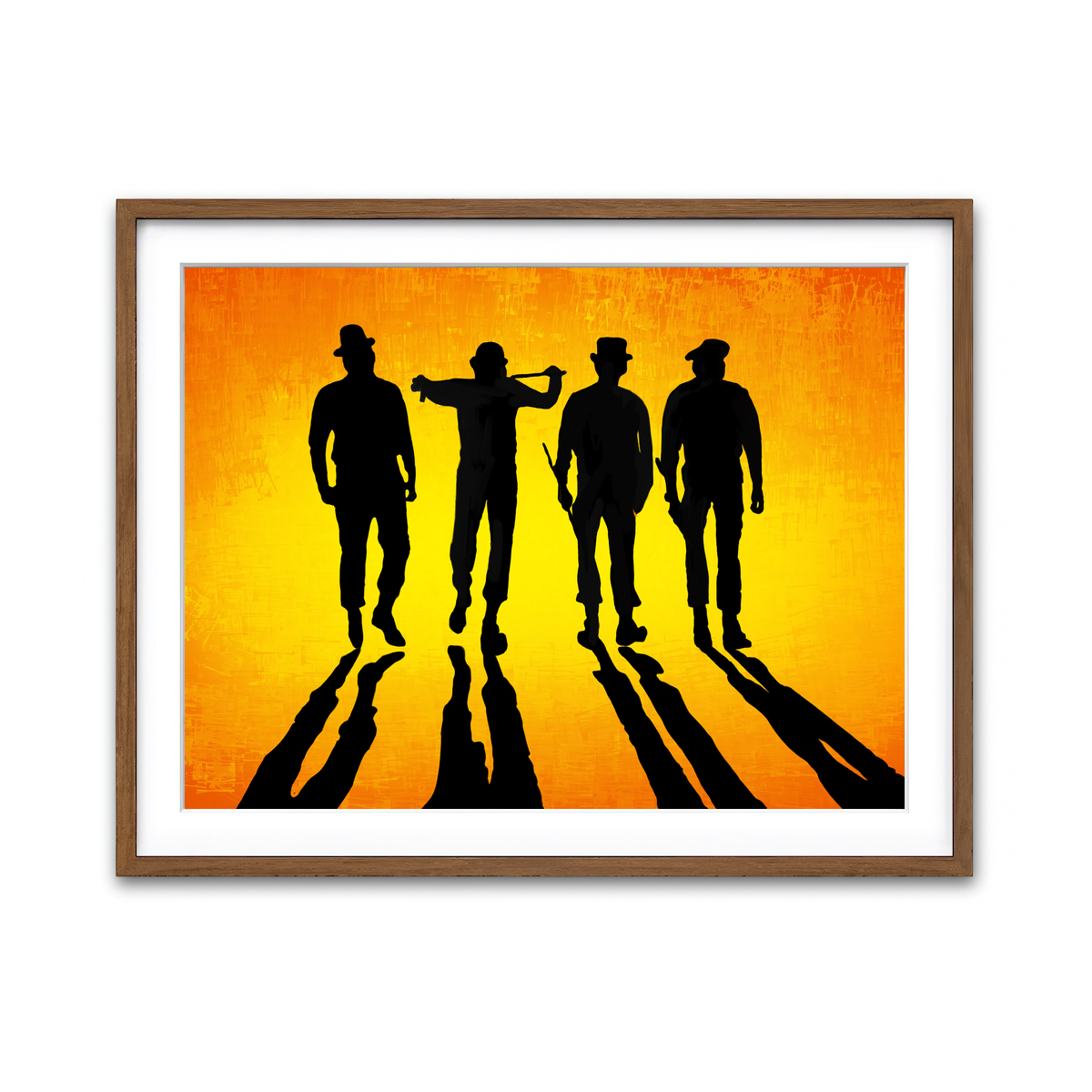 Framed Print 4x3 Walnut