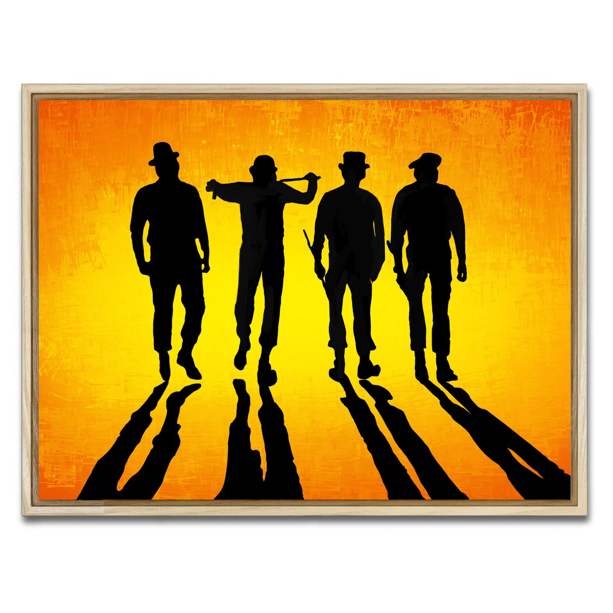 AUTO-MOCKUP WHITE | Like Clockwork canvas set | 1 Piece | Natural Framed Canvas | group=4x3