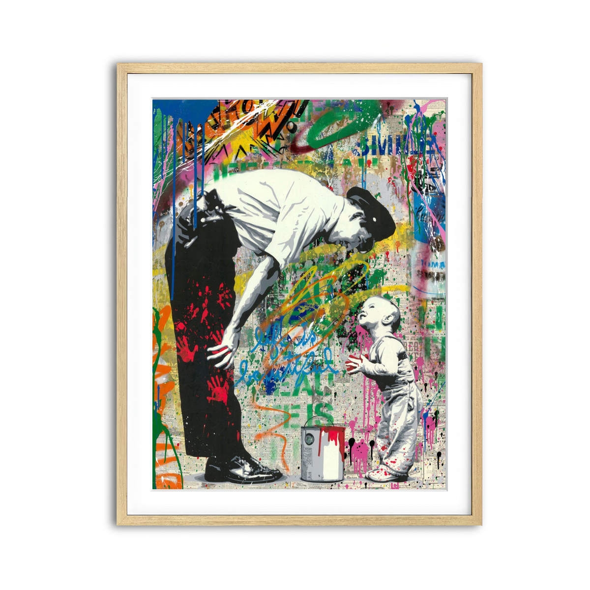 Framed Print 3x4 Natural