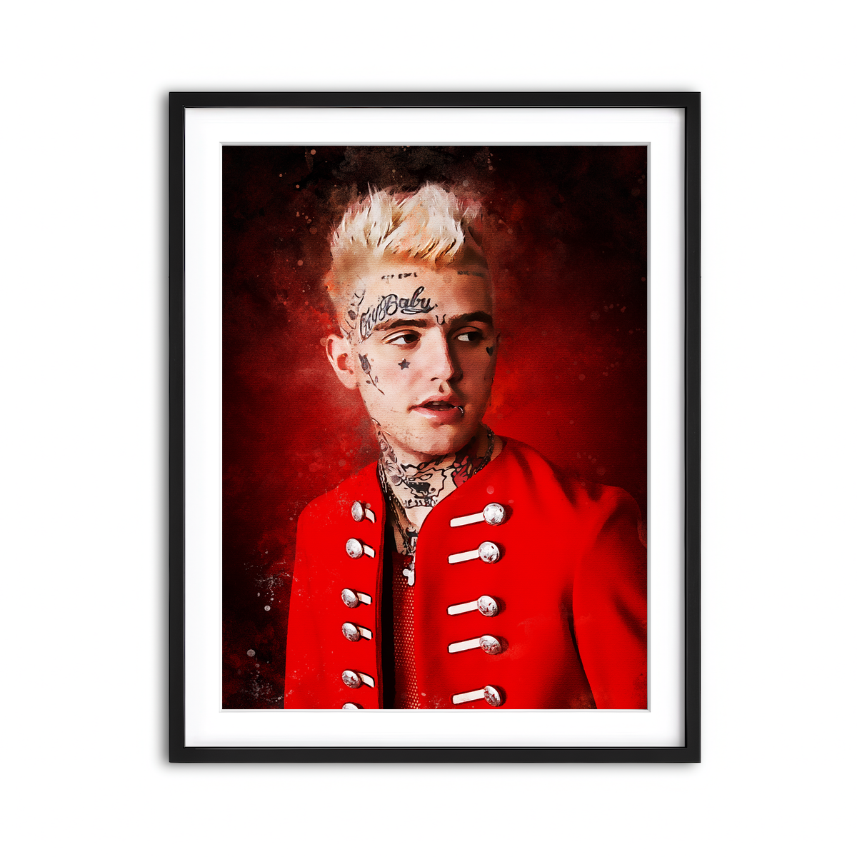 Framed Print 3x4 Black