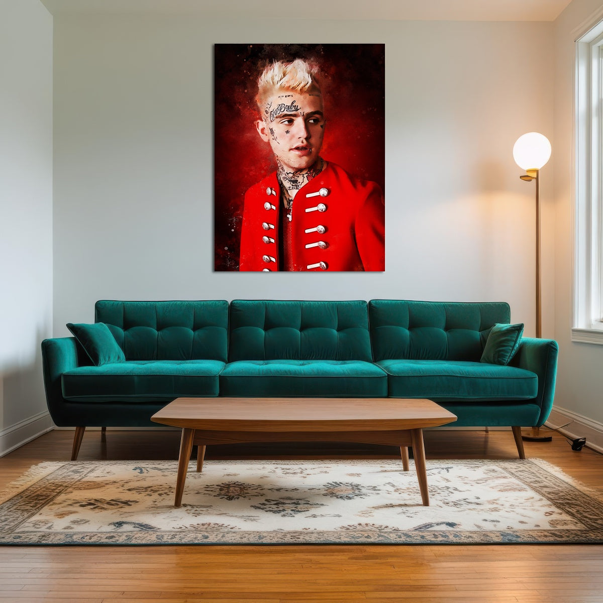 AUTO-MOCKUP ROOM | Lil Peep Painting