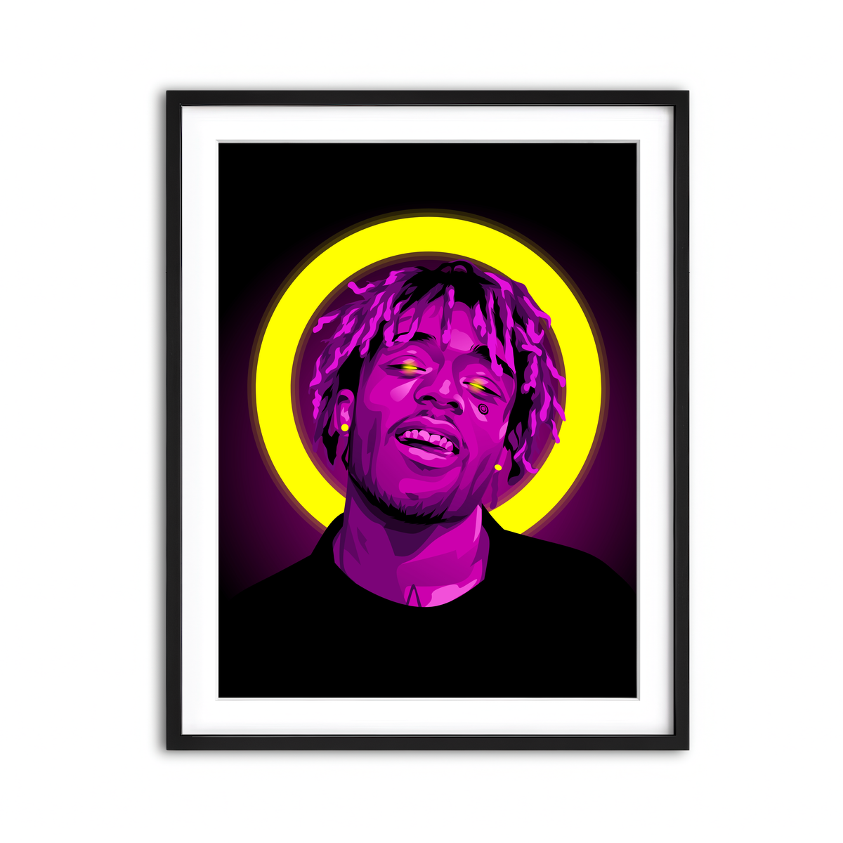 Framed Print 3x4 Black