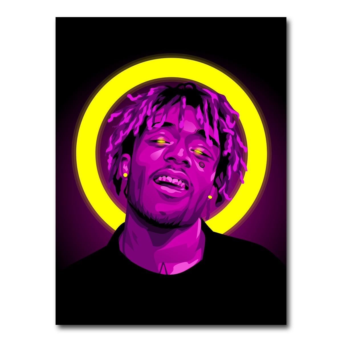 AUTO-MOCKUP WHITE | Lil uzi | 1 Piece | Gallery Wrap Canvas | group=3x4