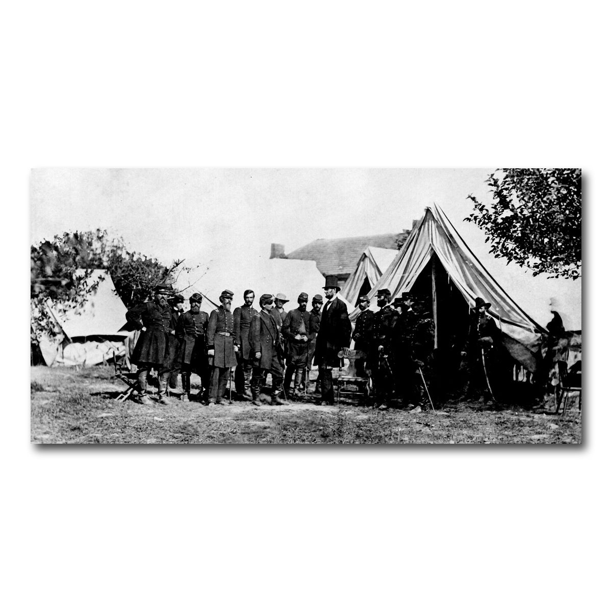 AUTO-MOCKUP WHITE | Lincoln Civil War | 1 Piece | Gallery Wrap Canvas | group=2x1