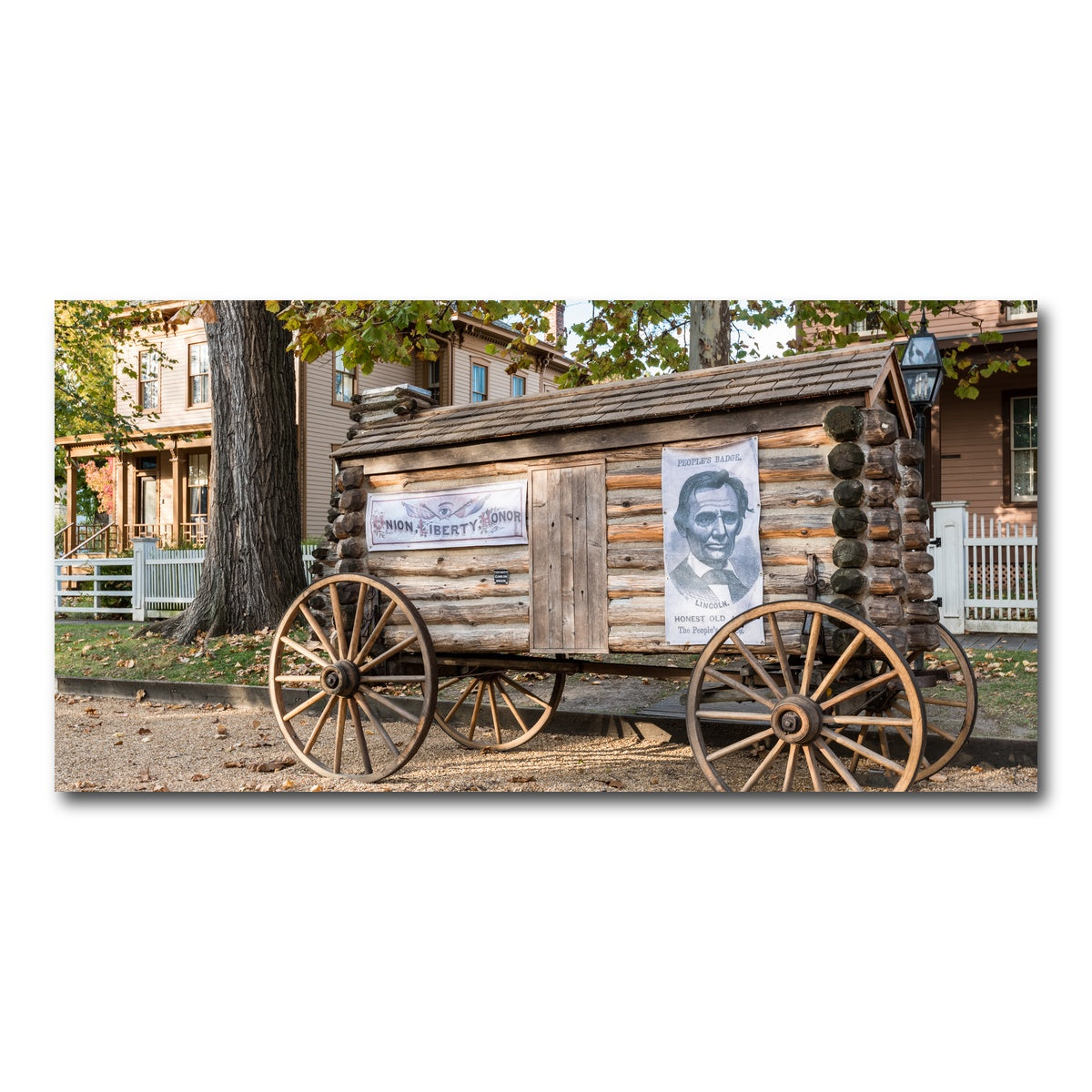AUTO-MOCKUP WHITE | Lincoln Home National Historic Site | 1 Piece | Gallery Wrap Canvas | group=2x1
