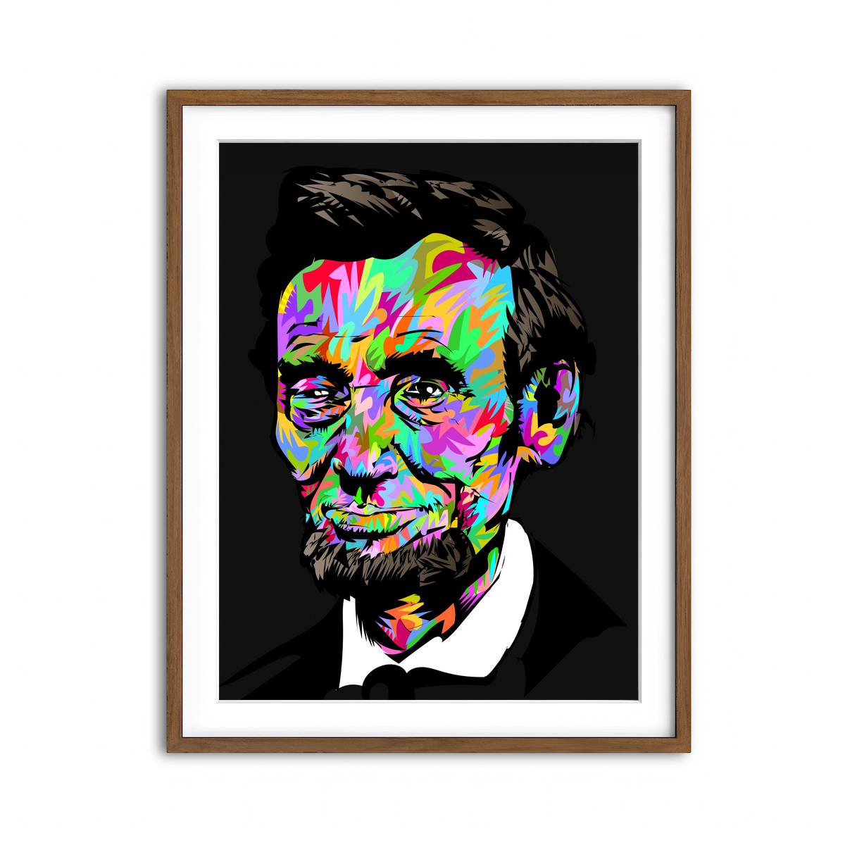 Framed Print 3x4 Walnut