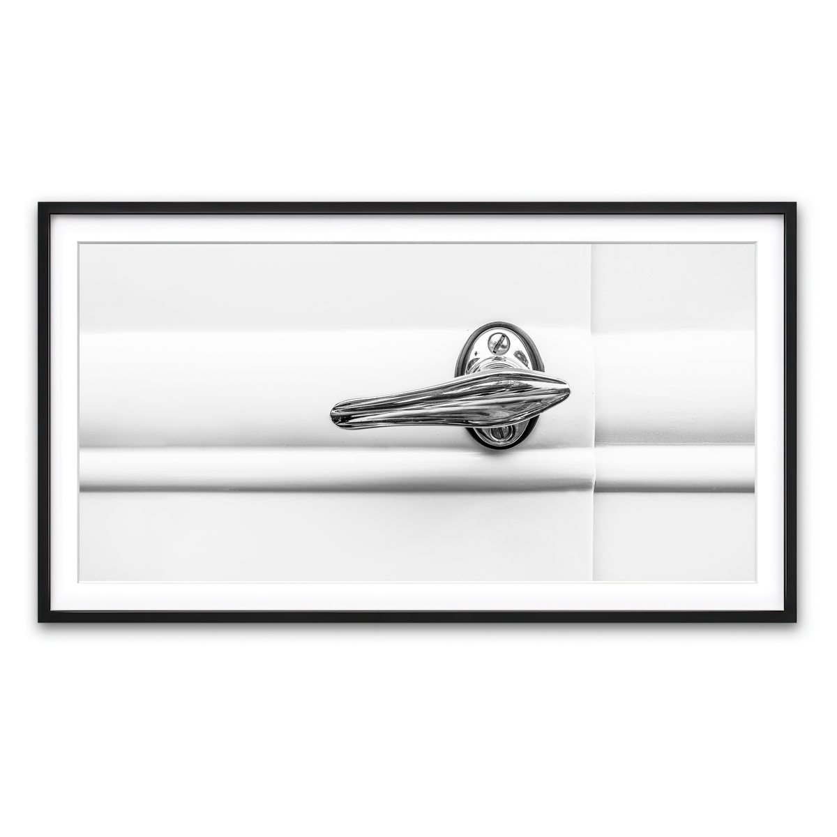 Framed Print 2x1 Black