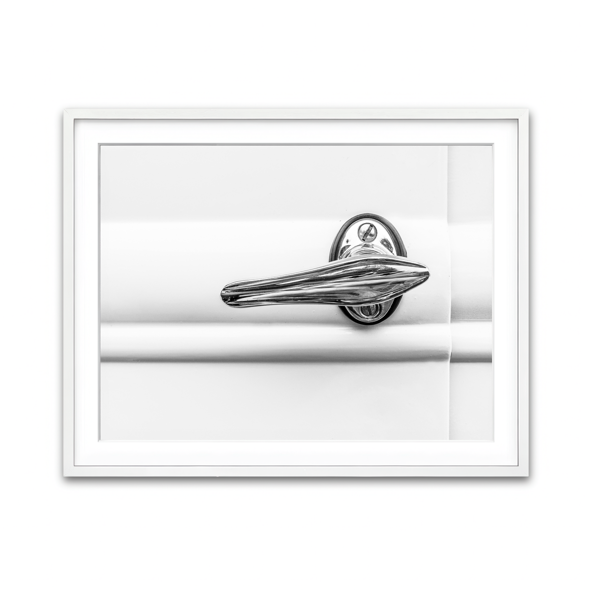 Framed Print 4x3 White