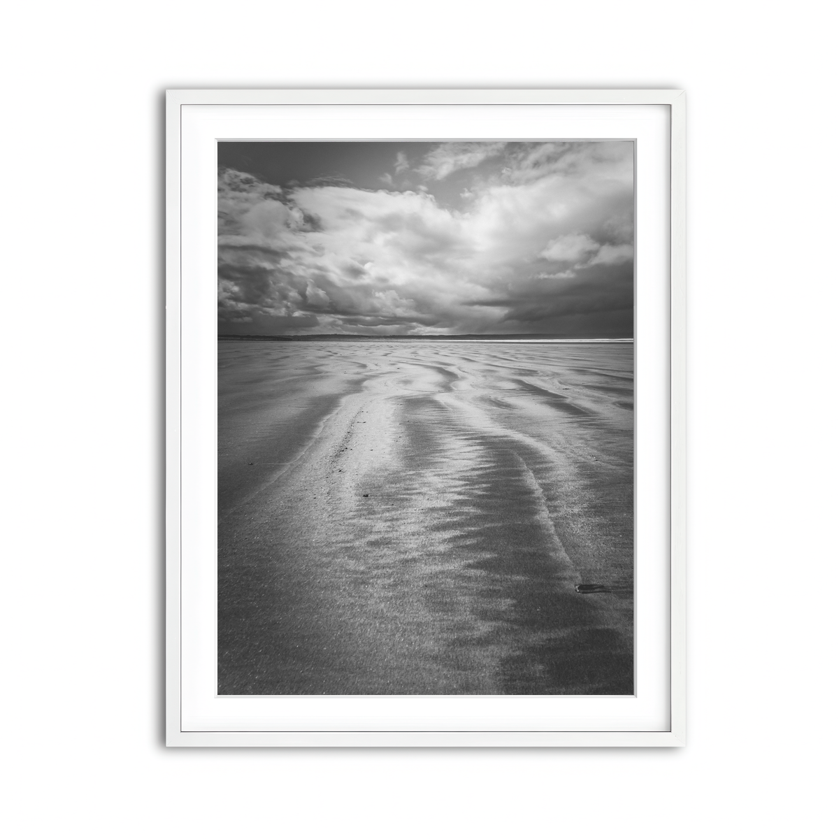 Framed Print 3x4 White