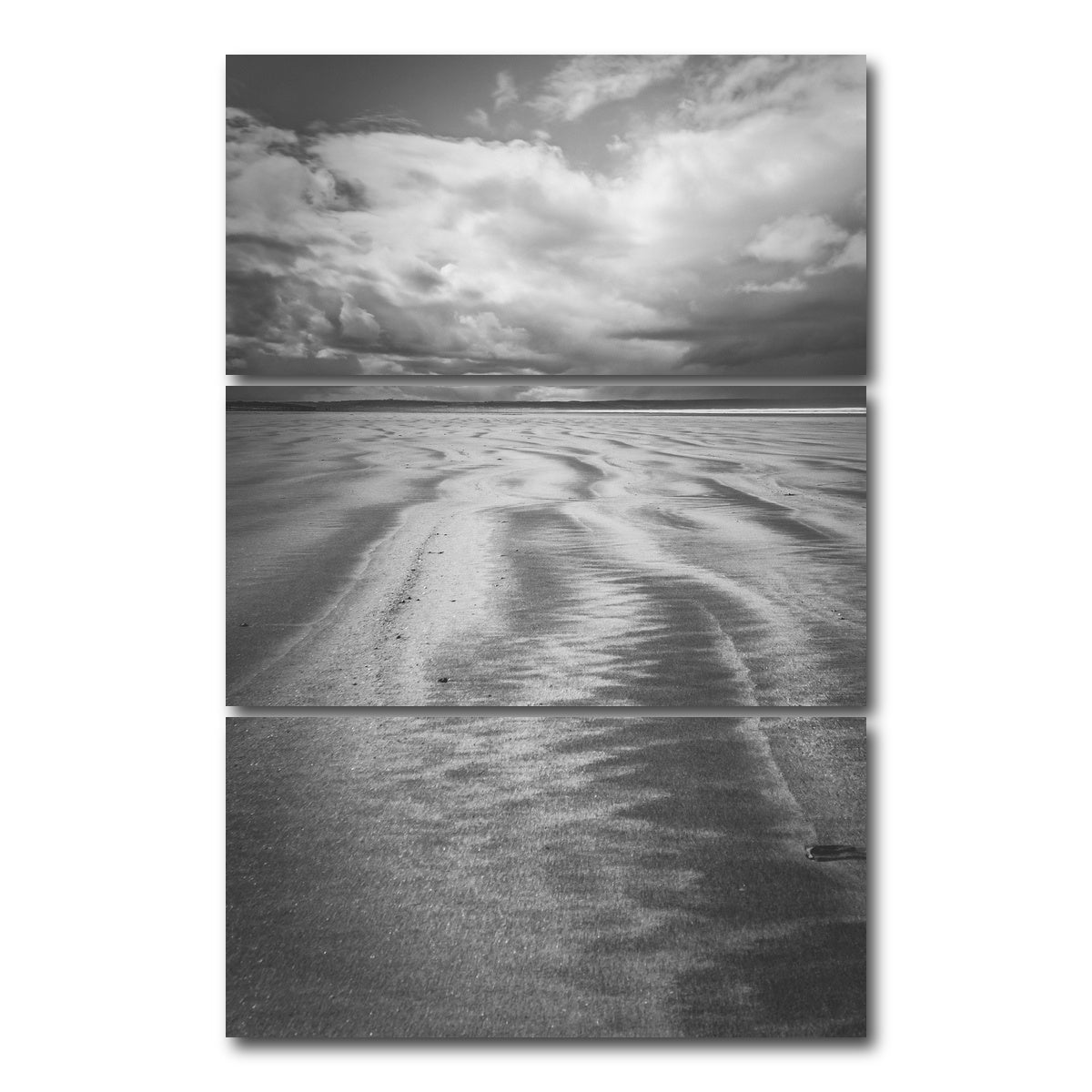 AUTO-MOCKUP WHITE | Lines in the Sand | 3 Piece | Gallery Wrap Canvas | group=12x24_stacked