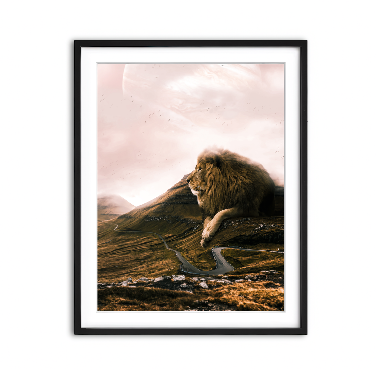 Framed Print 3x4 Black