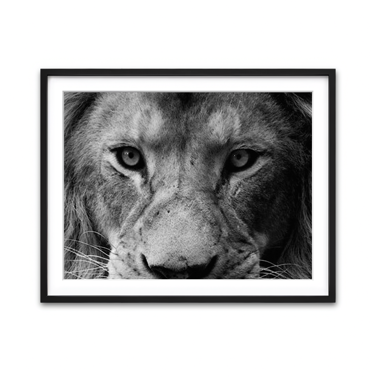Framed Print 4x3 Black