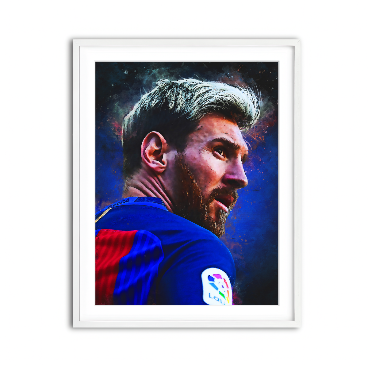 Framed Print 3x4 White