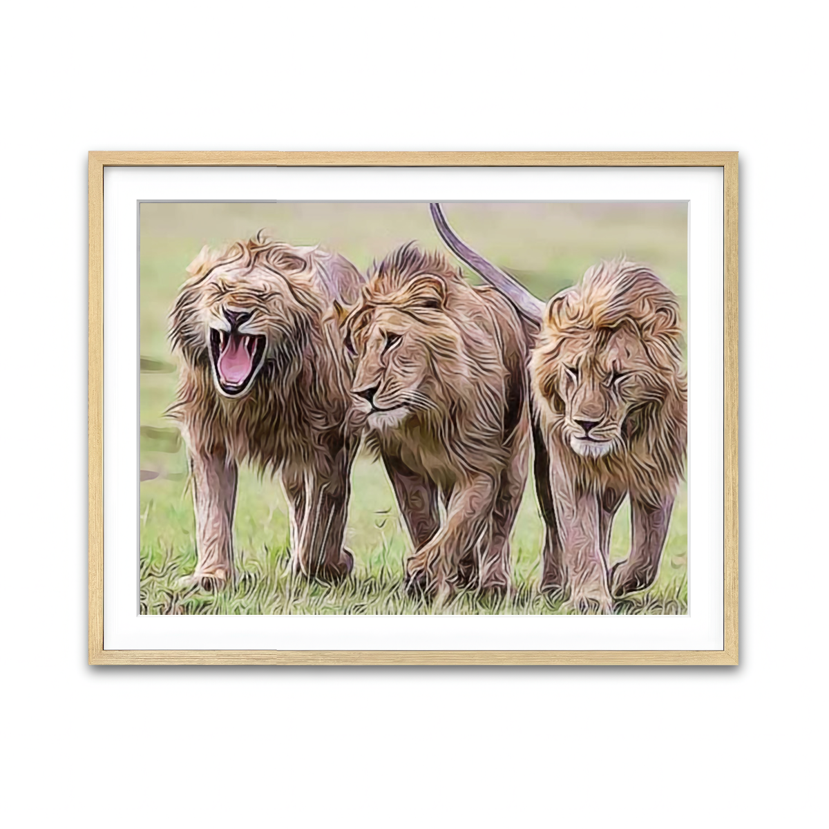 Framed Print 4x3 Natural